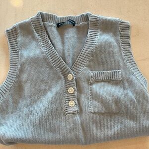 Brandy Melville sweater vest . Size small . light blue